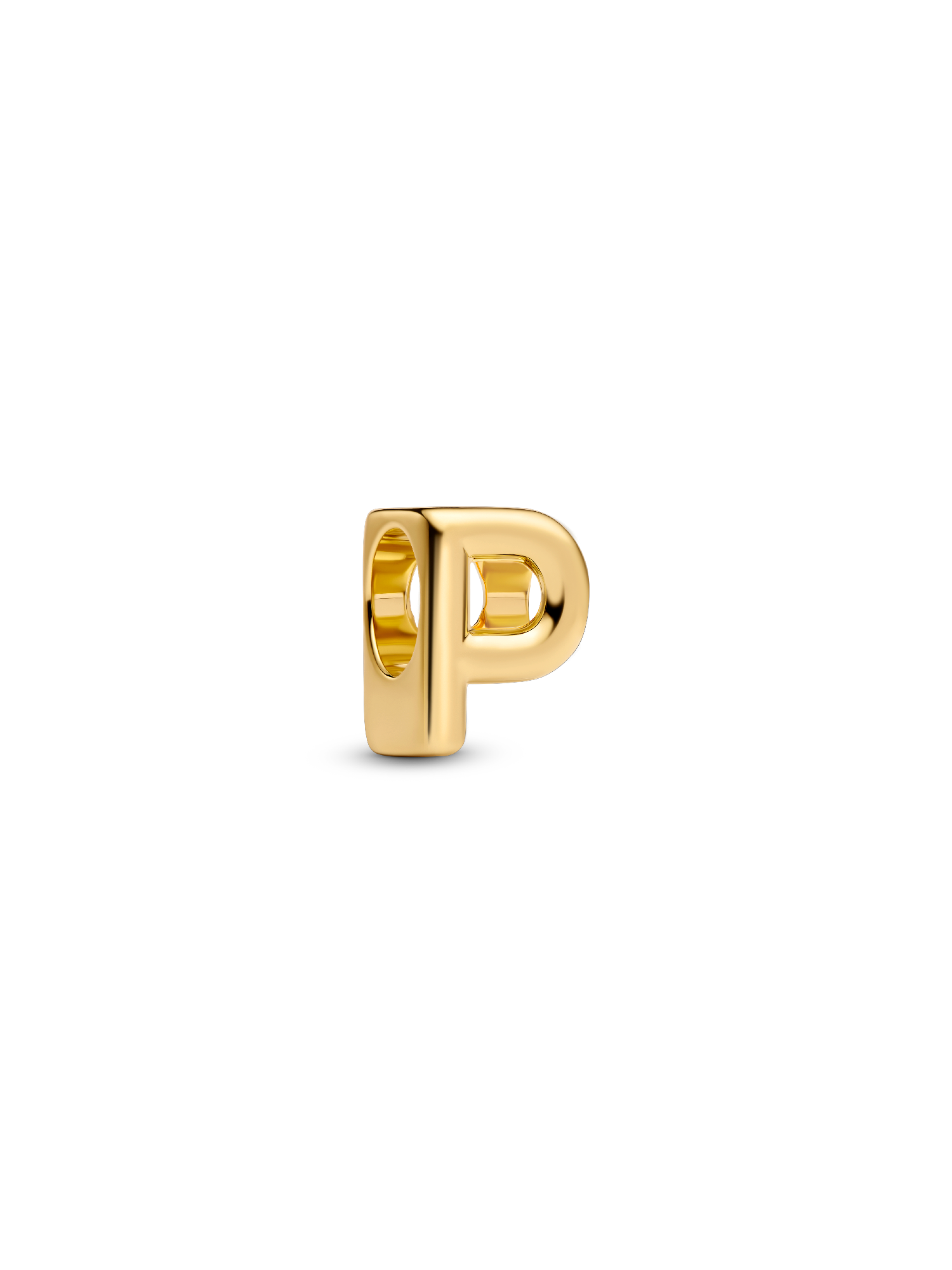 Letter P Alphabet Charm