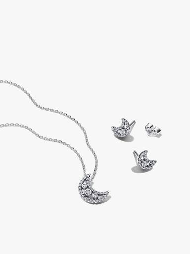 Crescent Moon Jewellery Gift Set