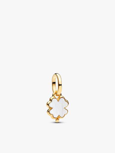Heart & Lucky Clover Bracelet & Charms Gift Set