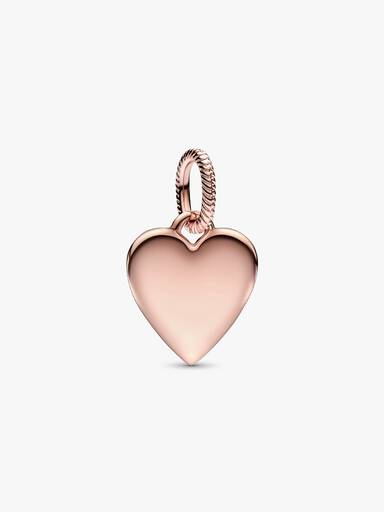 Engravable Heart Tag Pendant