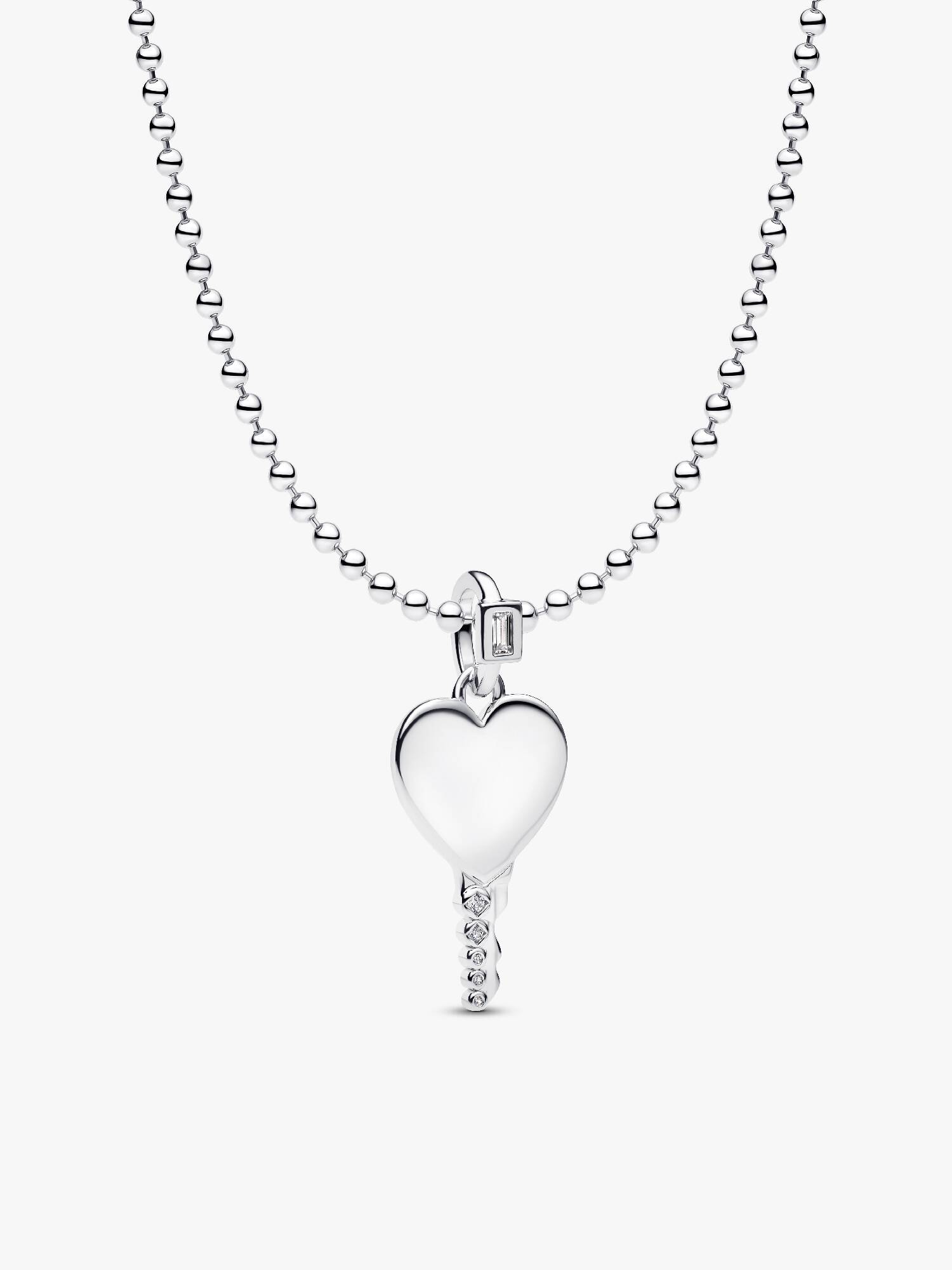 Engravable Heart Key Necklace Gift Set