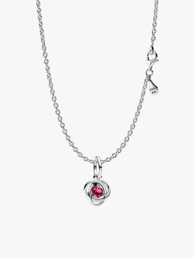 October Braided Birthstone Dangle Necklace Set