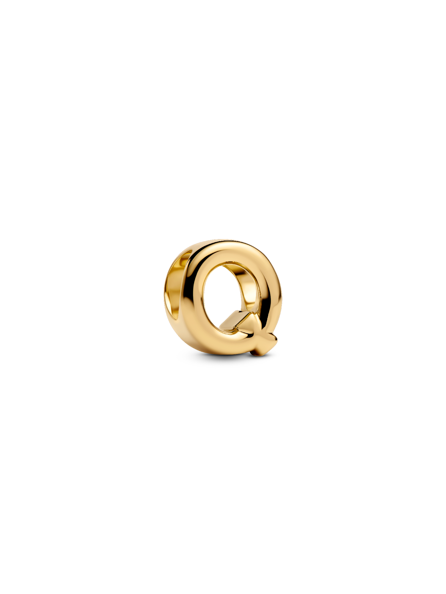 Letter Q Alphabet Charm
