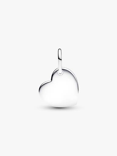 December Heart Dangle Charm
