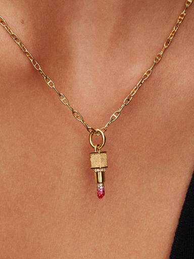 Pat McGrath The Red Lip Statement Dangle Charm