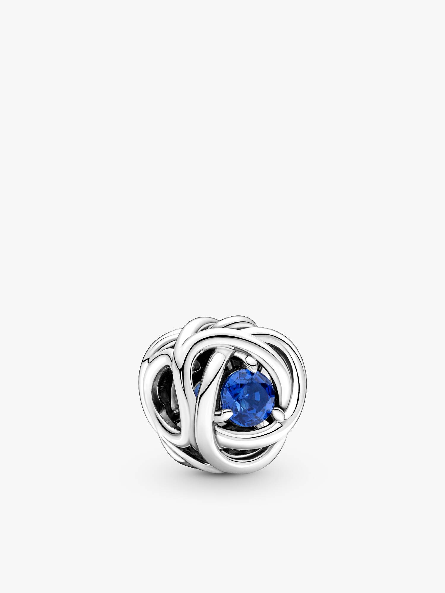September Birthstone Eternity Circle Charm