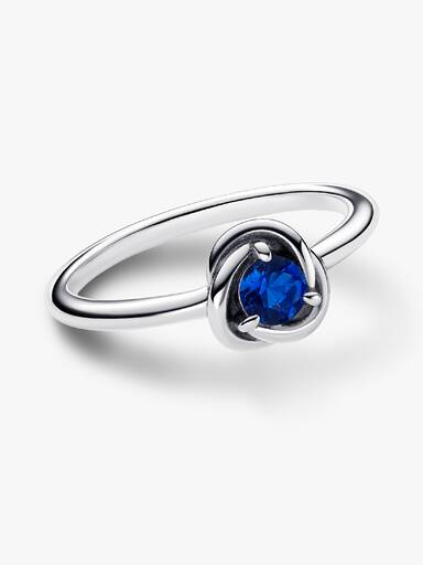 September Birthstone Eternity Circle Ring
