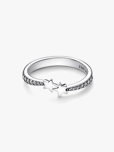 Shooting Stars Sparkling Ring