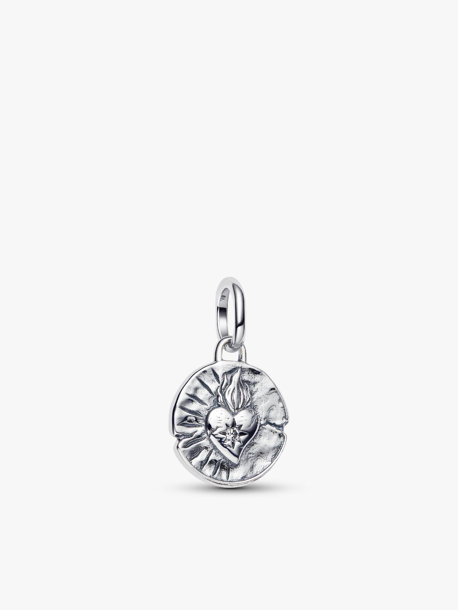 Heart Medallion Charm