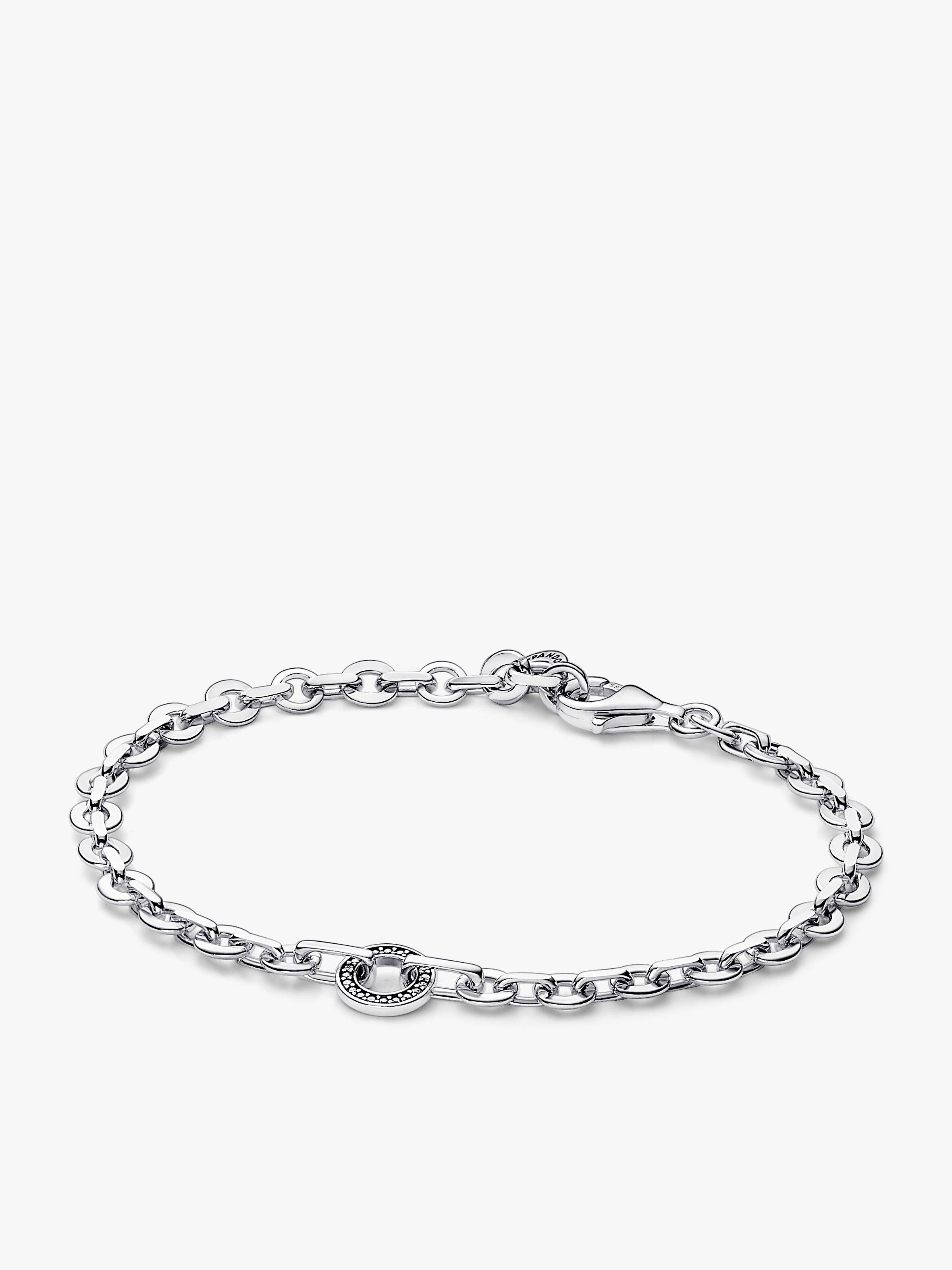 Pandora Signature Pavé Bold Chain Bracelet