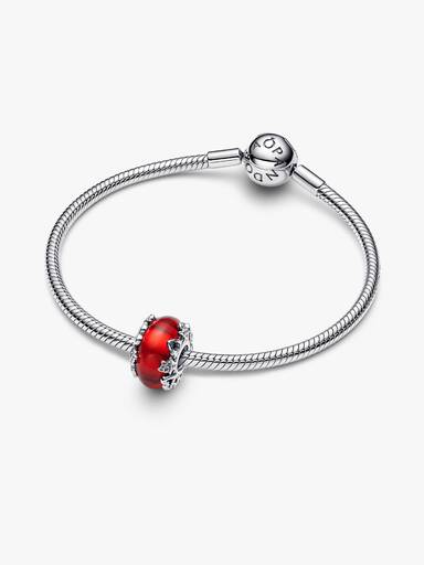 Christmas Magic Murano Glass Charm