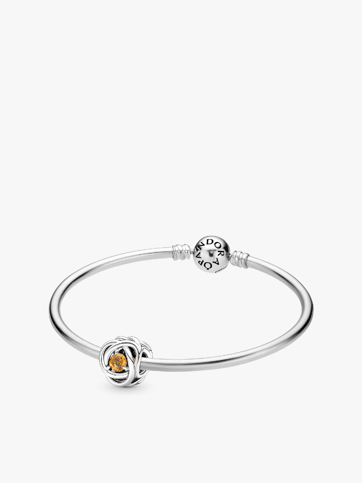 November Birthstone Eternity Circle Bangle Gift Set