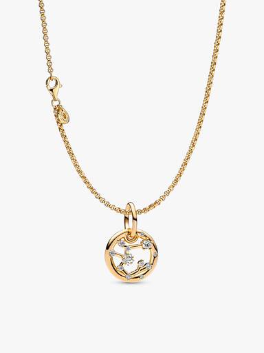 14K Gold Plated Sagittarius Zodiac Necklace