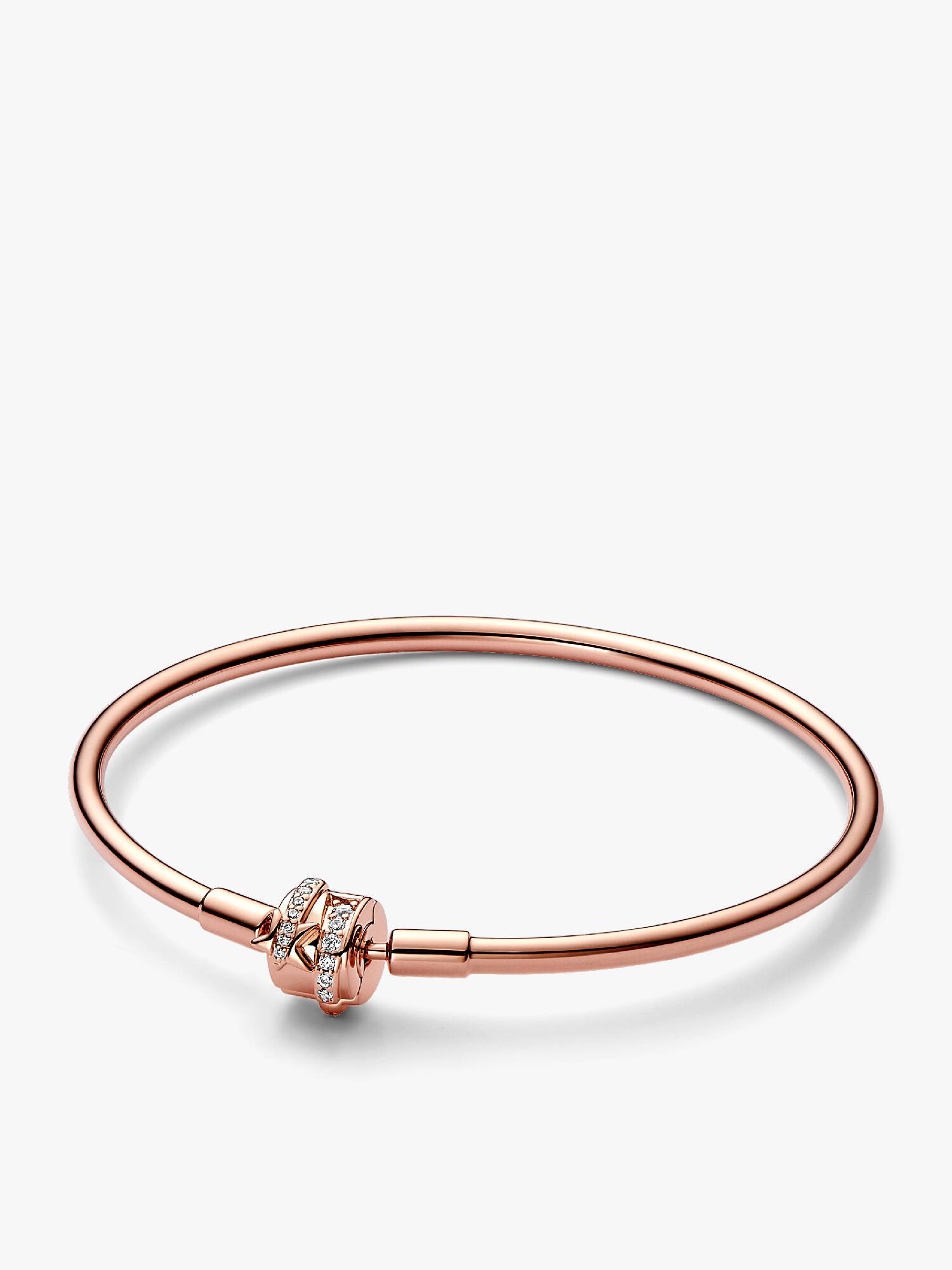 Limited Edition Pandora Moments Sparkling Shooting Star Clasp Bangle