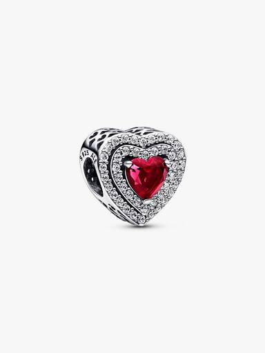 Sparkling Levelled Heart Charm