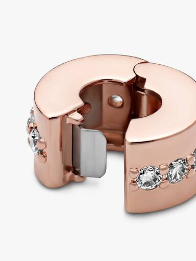 Sparkling Row Spacer Charm