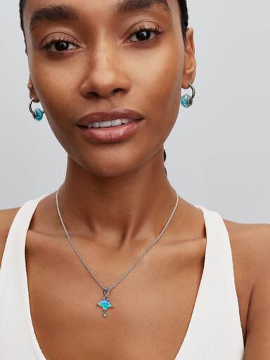 Manta Ray Dangle Charm