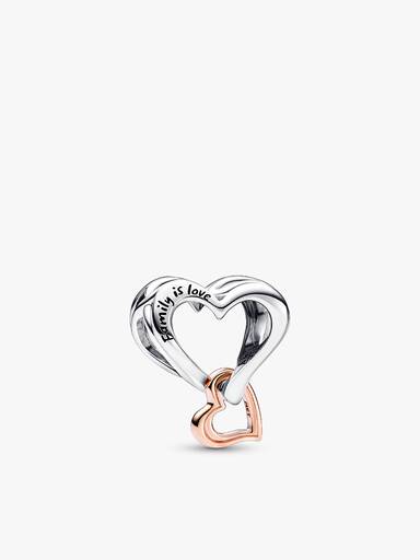 Pandora Moments Studded Chain Bracelet & Heart Charm Set