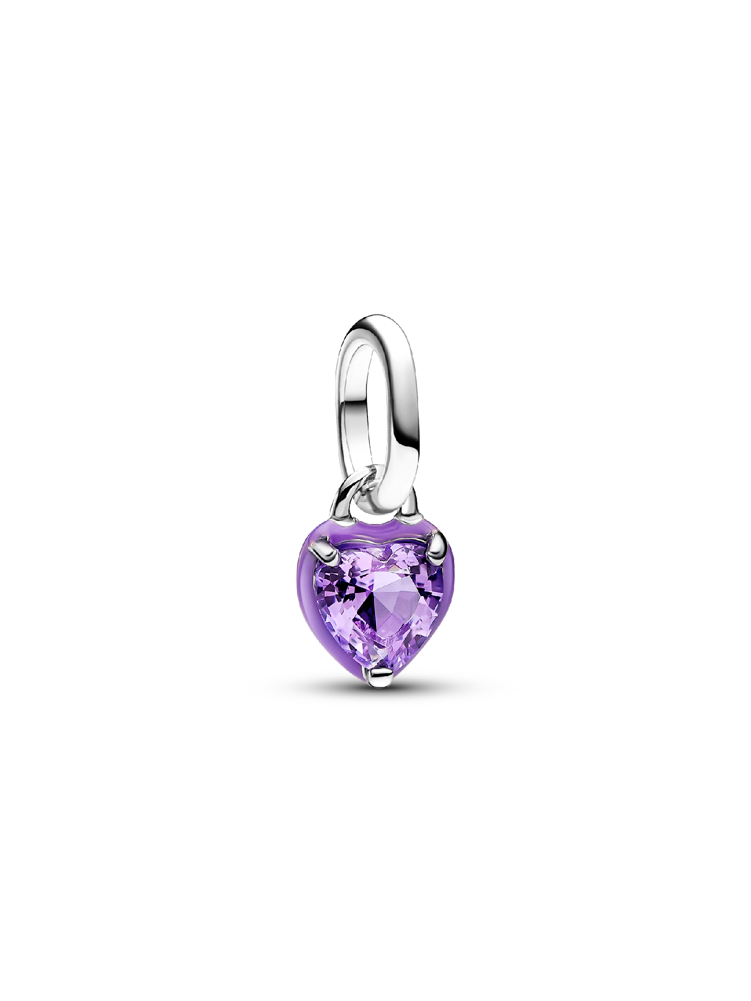 Pandora ME Purple Chakra Heart Mini Dangle Charm