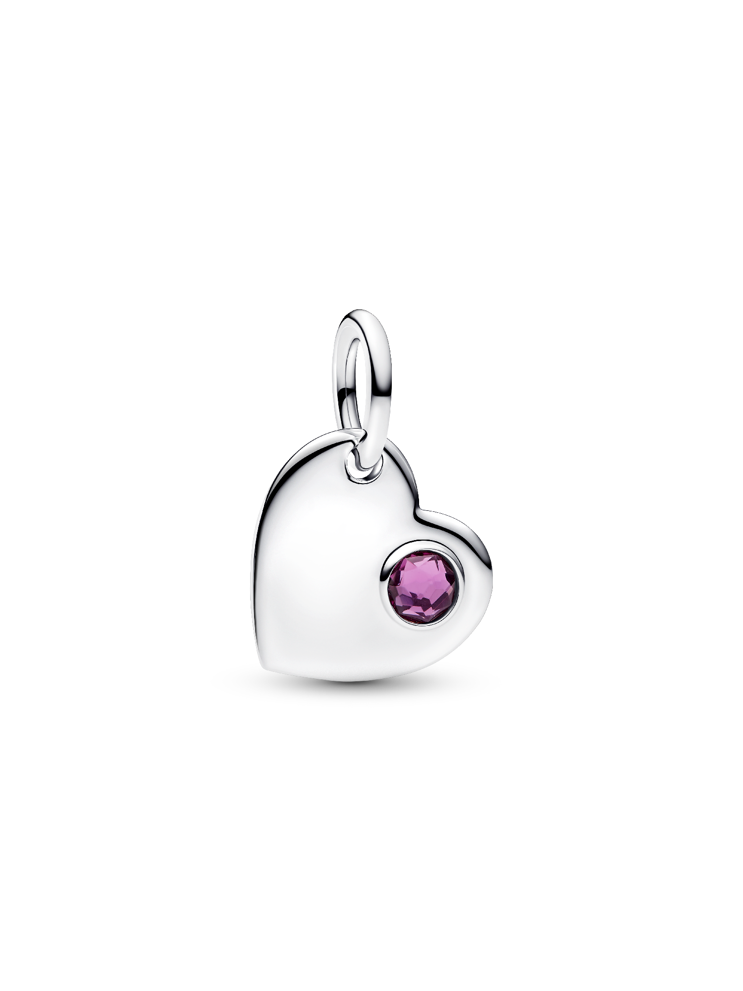 February Heart Dangle Charm