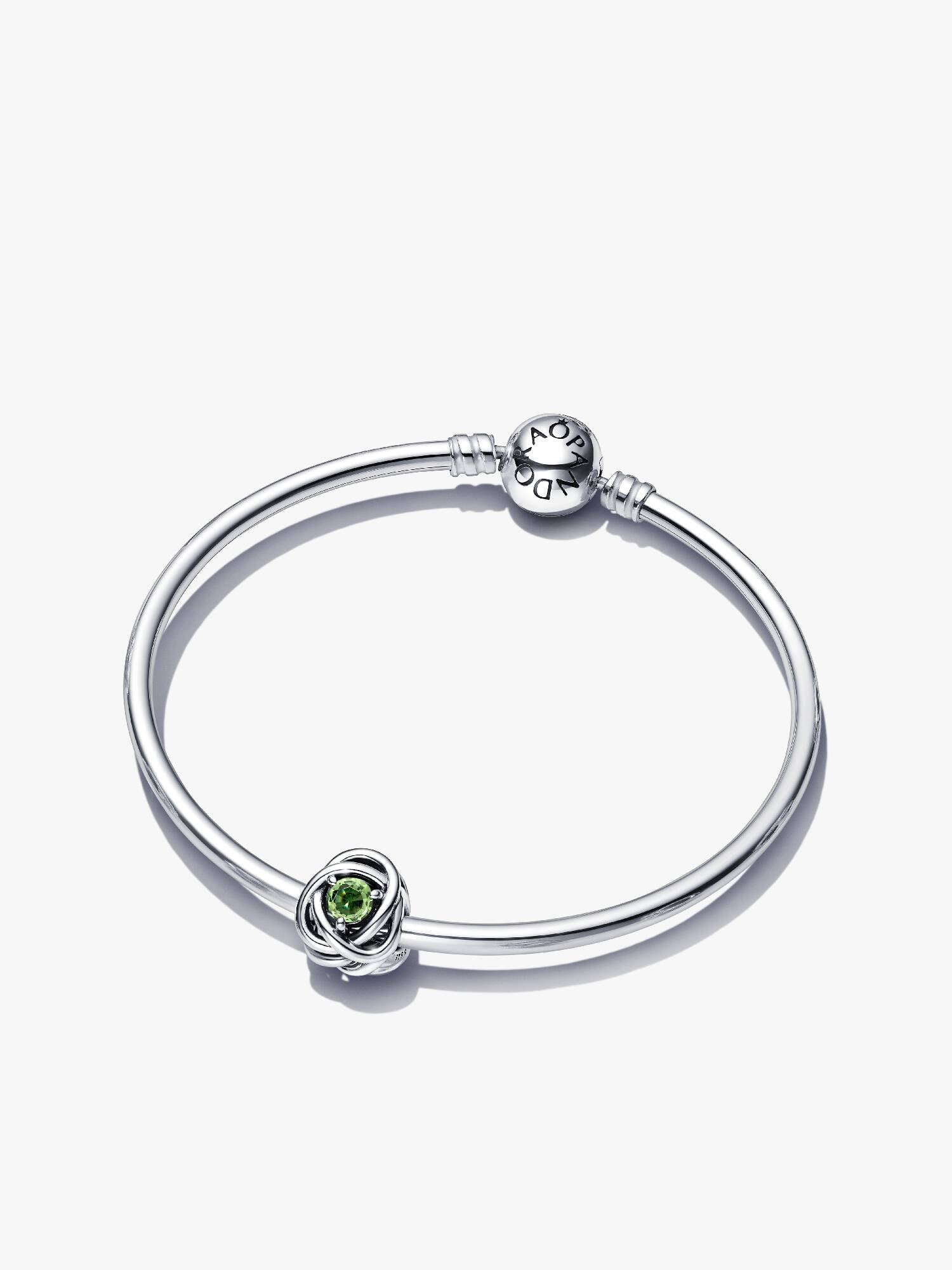 August Birthstone Eternity Circle Bangle Gift Set
