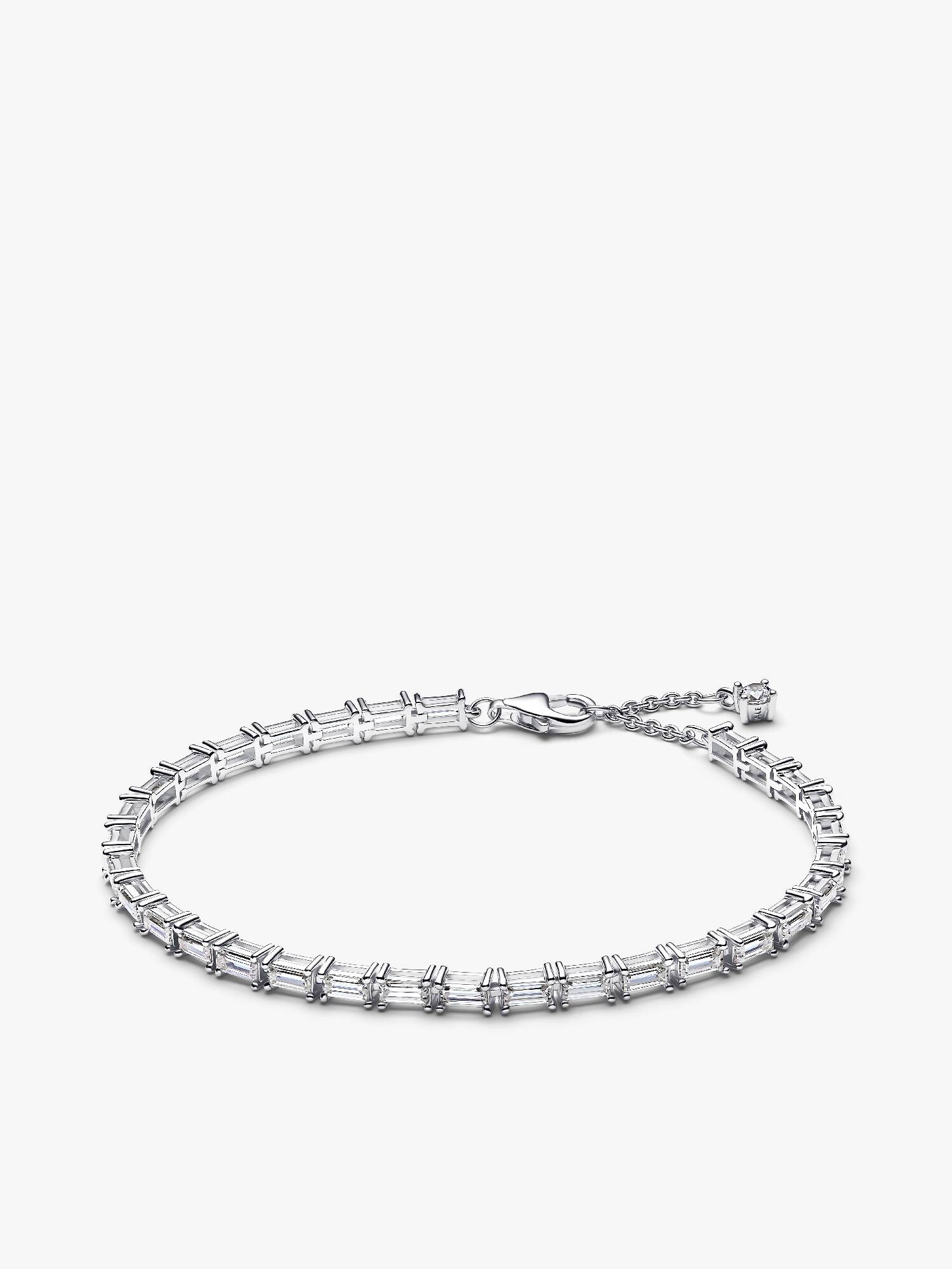 Sparkling Baguette Tennis Bracelet