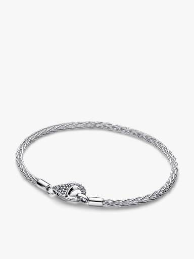 Entwined Heart and Butterfly Bracelet Gift Set