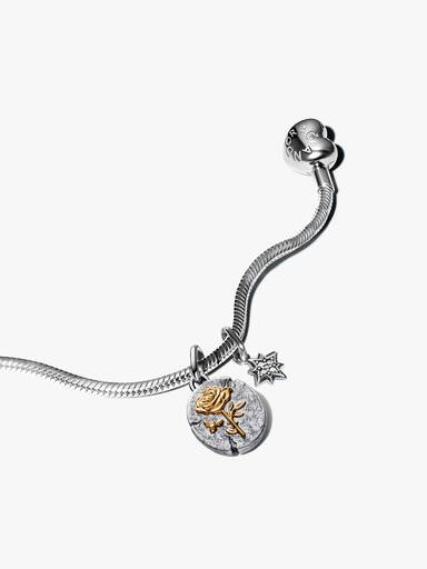 Rose Medallion and Mini Star Bracelet Gift Set