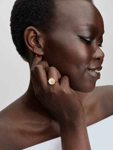Pegasus Reversible Medallion Ring