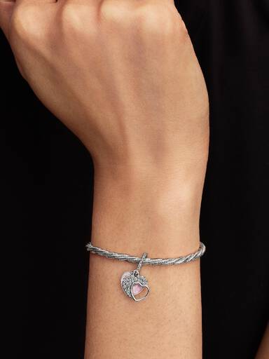 Beautiful Mother Double Dangle Charm