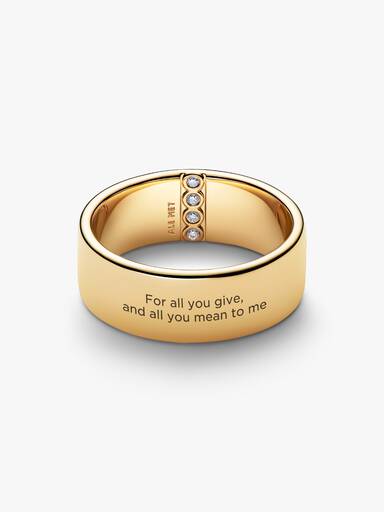 Wide Band Ring