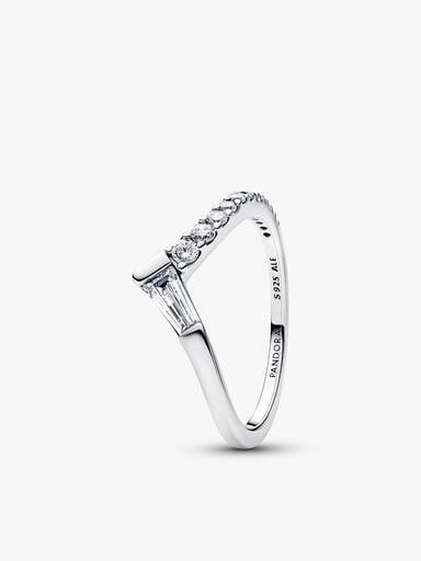 Tiara Baguette Stacking Ring Set
