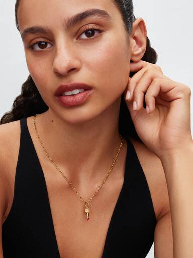 Pat McGrath The Red Lip Statement Dangle Charm