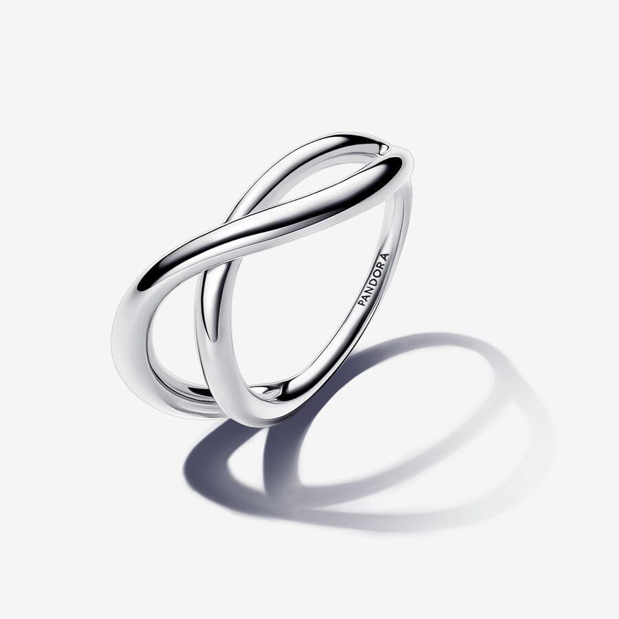 Organically Shaped Infinity Ring image number 0