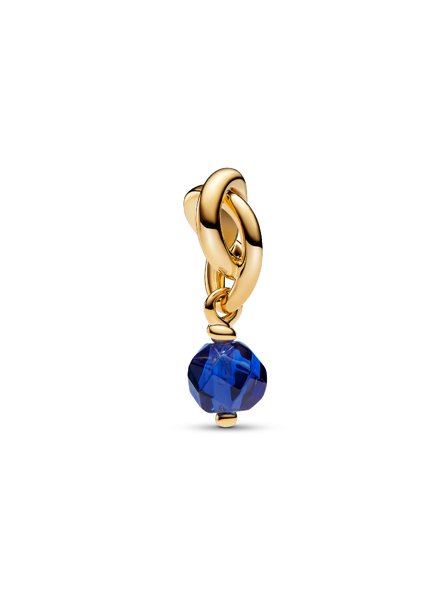 September Birthstone Eternity Circle Dangle Charm