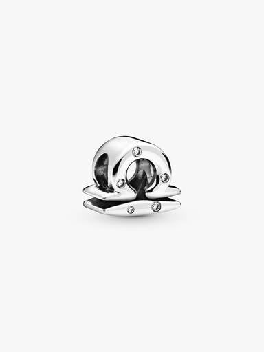 Sparkling Libra Zodiac Charm