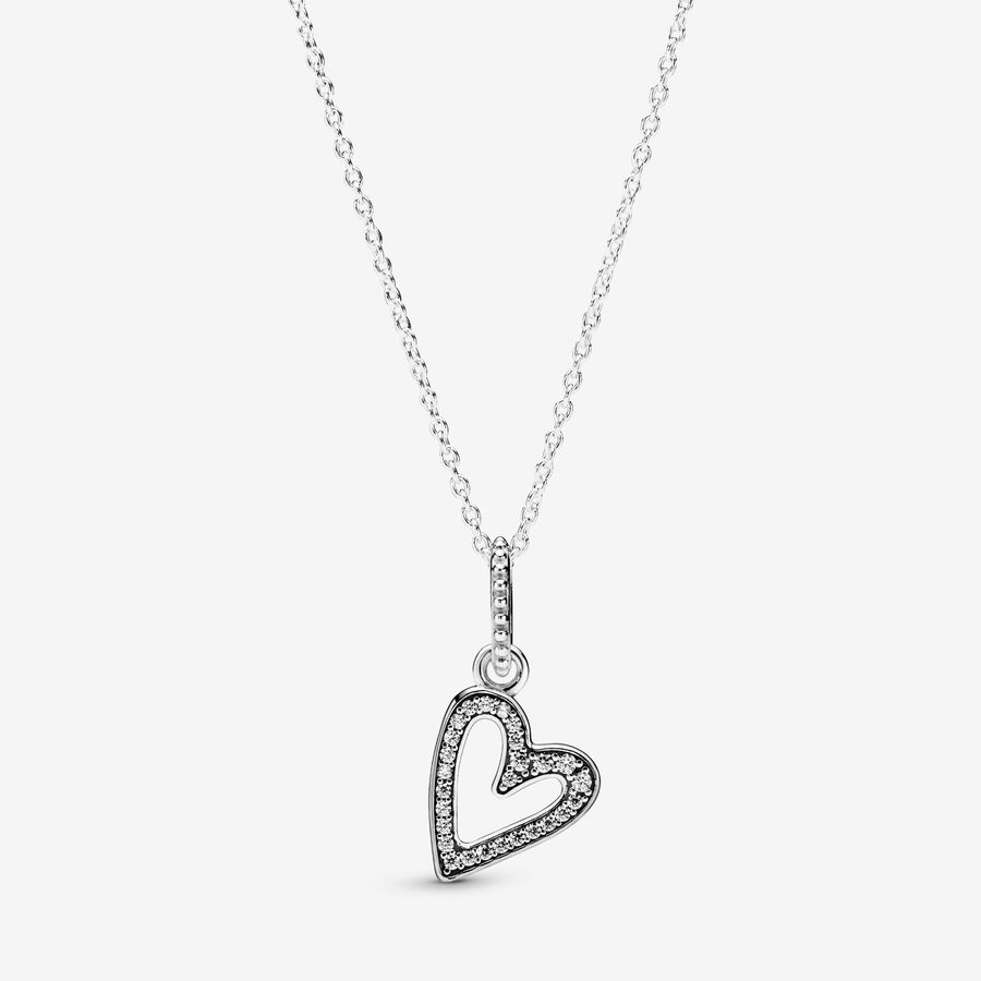 Pandora Regal Heart Necklace | lupon.gov.ph