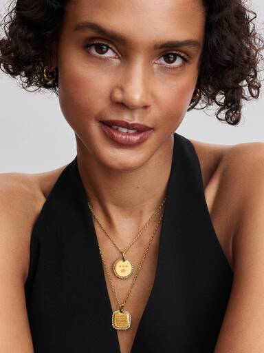 Engravable Square Tag Pendant