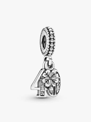 40th Birthday Charm Gift Set