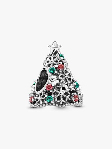 Glitter Christmas Tree Charm