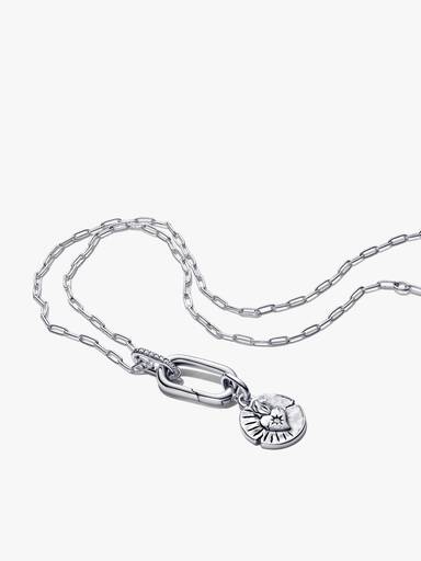Heart Medallion Necklace Set