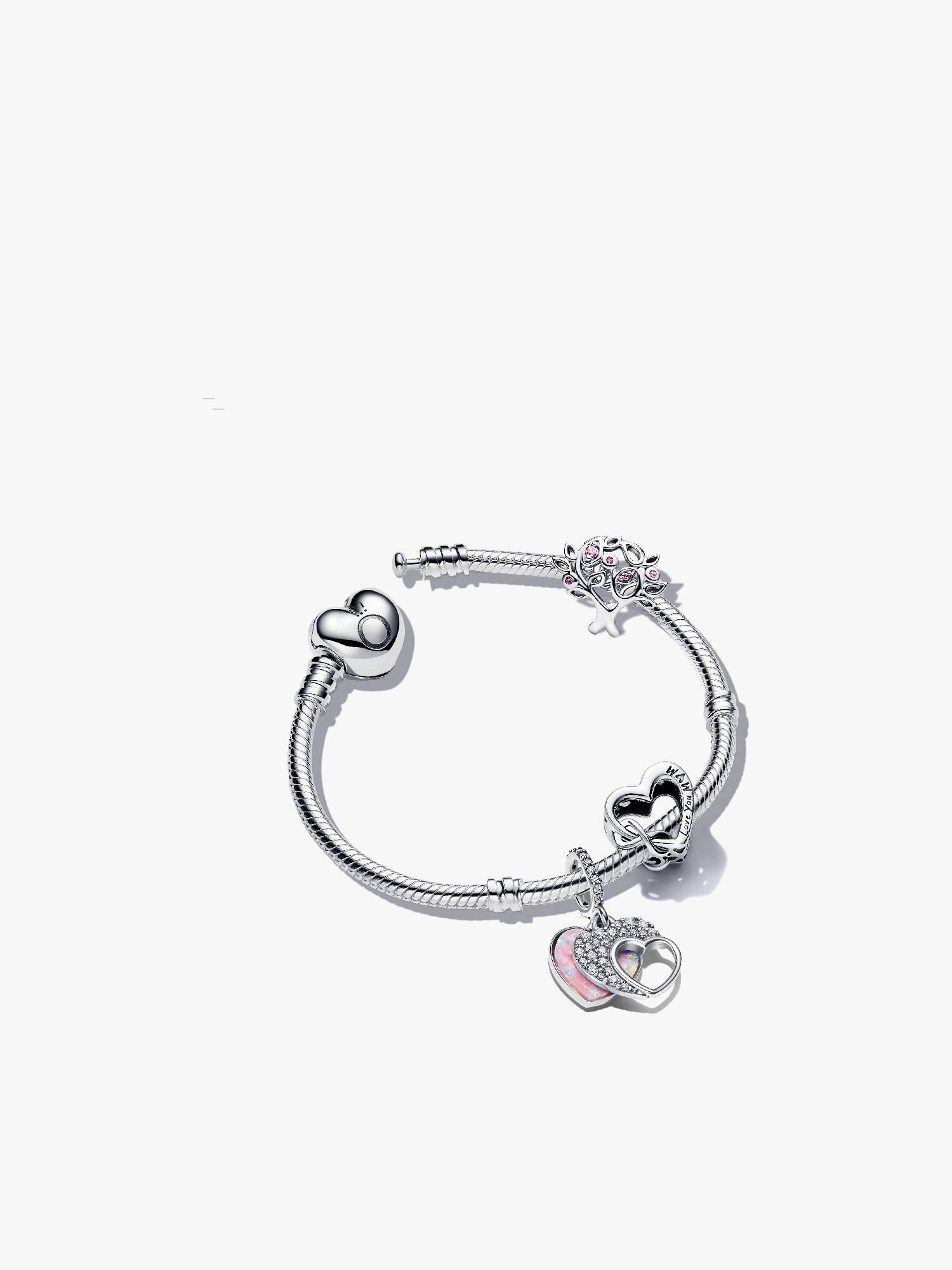 To My Beautiful Mother Charm and Bracelet Gift Set