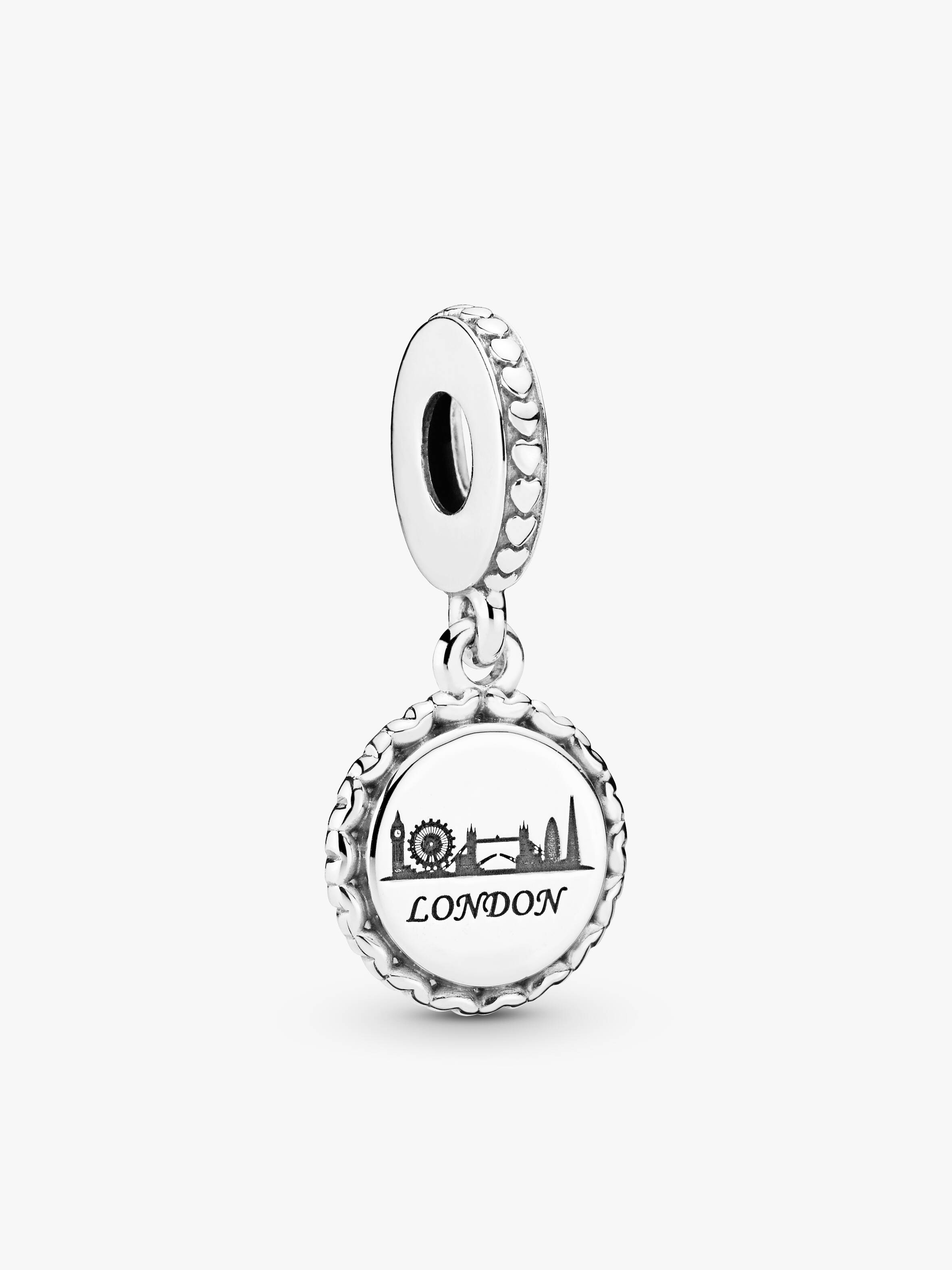 London skyline silver dangle