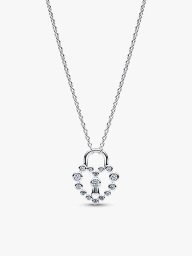 Sparkling Heart Padlock Gift Set