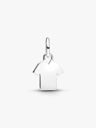 Engravable Football Shirt Dangle Charm