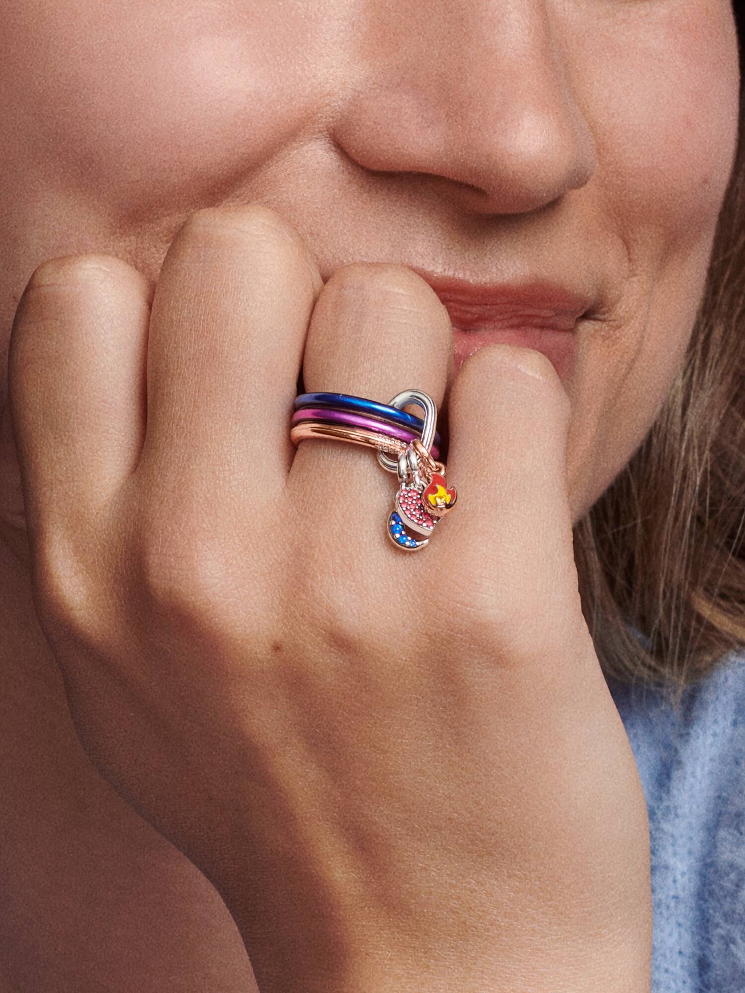 Pandora ME Electric Blue Ring