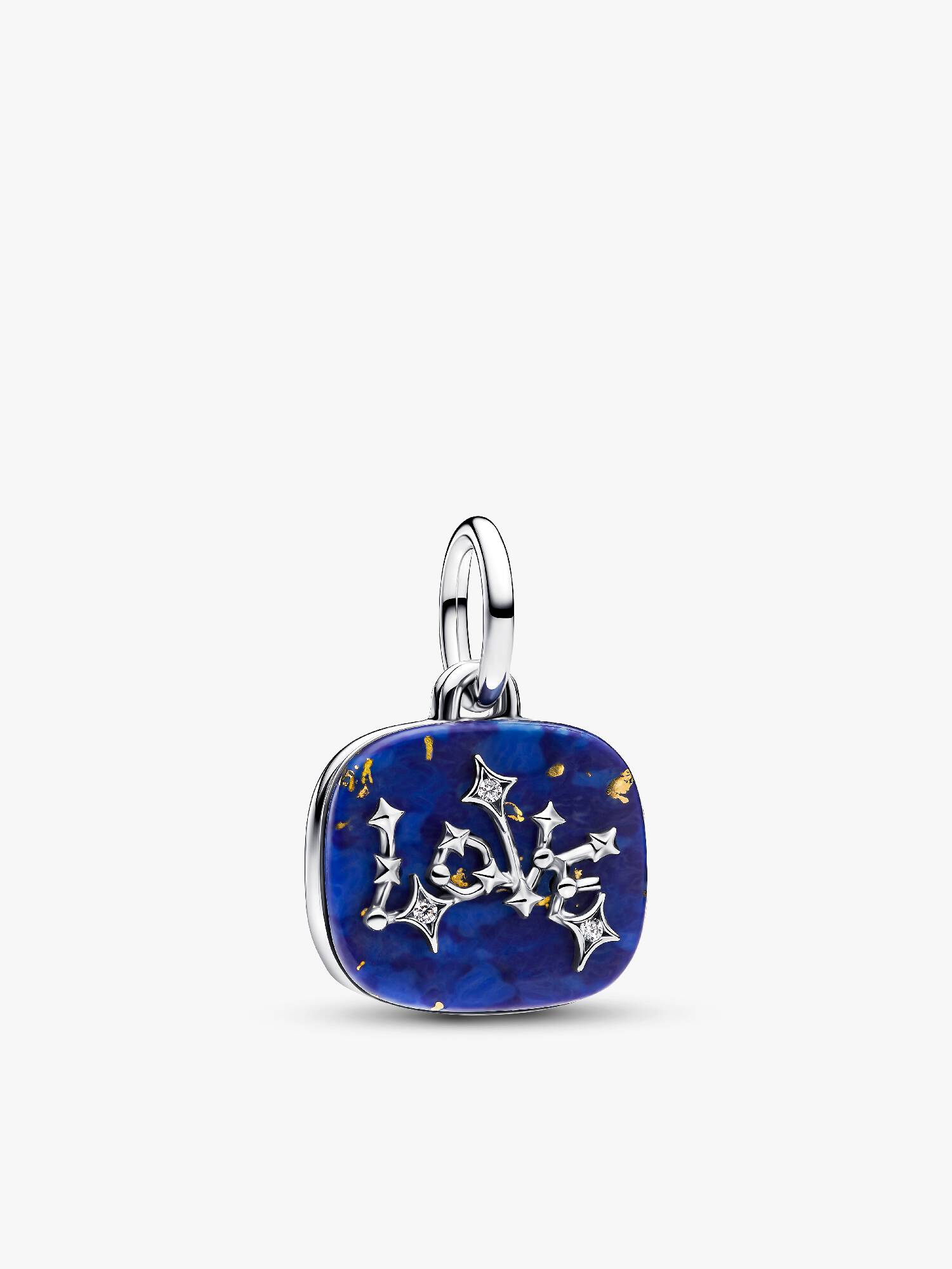 Celestial Blue Love Constellation Double Dangle Charm