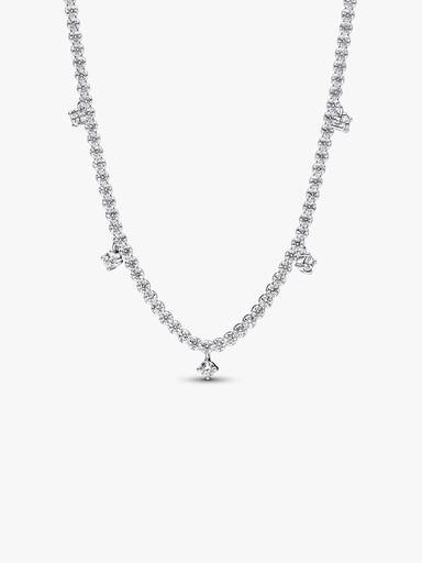 Sparkling Drop Collier Necklace