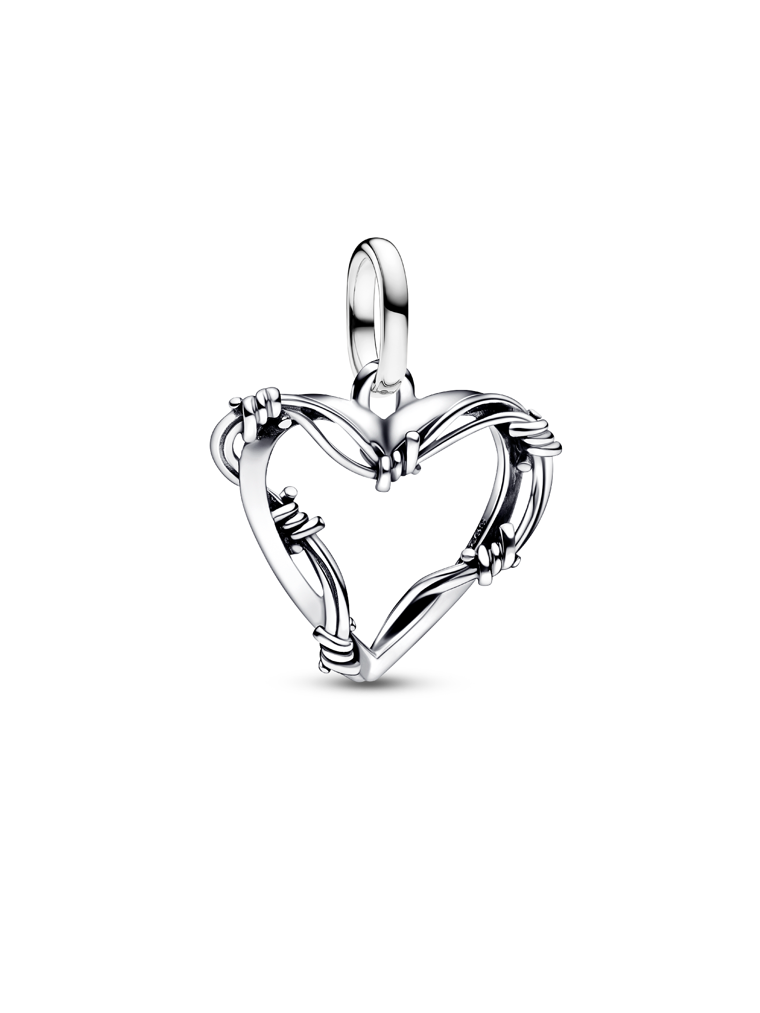 Wire Heart Medallion Charm
