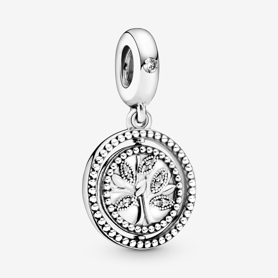 Spinning Family Tree Dangle Charm image number 0